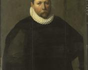 科内利 凡 哈勒姆 : Portrait of Pieter Jansz Kies
